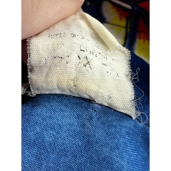 Vtg Rima Hawaiian Shirt Surfboard & Palm Tree Print Button-Down 6XL 34"w - Picture 5 of 10